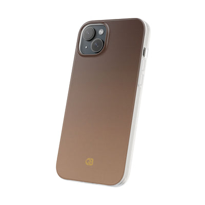 Brown Lite Phone Case for iPhone - Smoked Caramel Fade