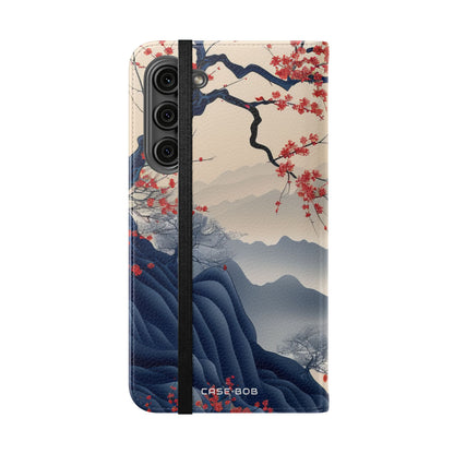 Crimson Branch Moonlight - Samsung S23+ Case - Wallet