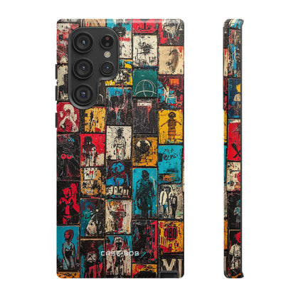 Figuroitu ruudukko Samsung S22 Ultra - Kova suojakotelo