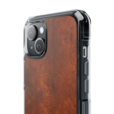 Orange Impact MagSafe Phone Case for iPhone - Oxidized Iron Crust
