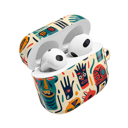 Tribal Faces - AirPods -kotelo