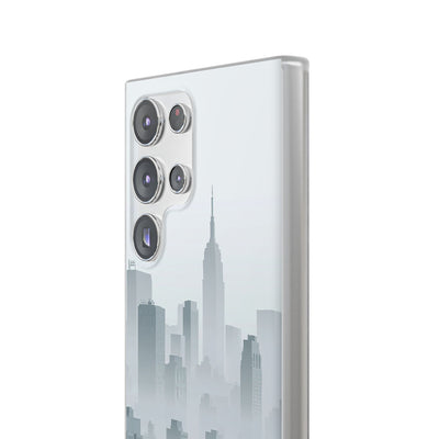 Grey Lite Phone Case for Samsung - Steel Mist Skyline