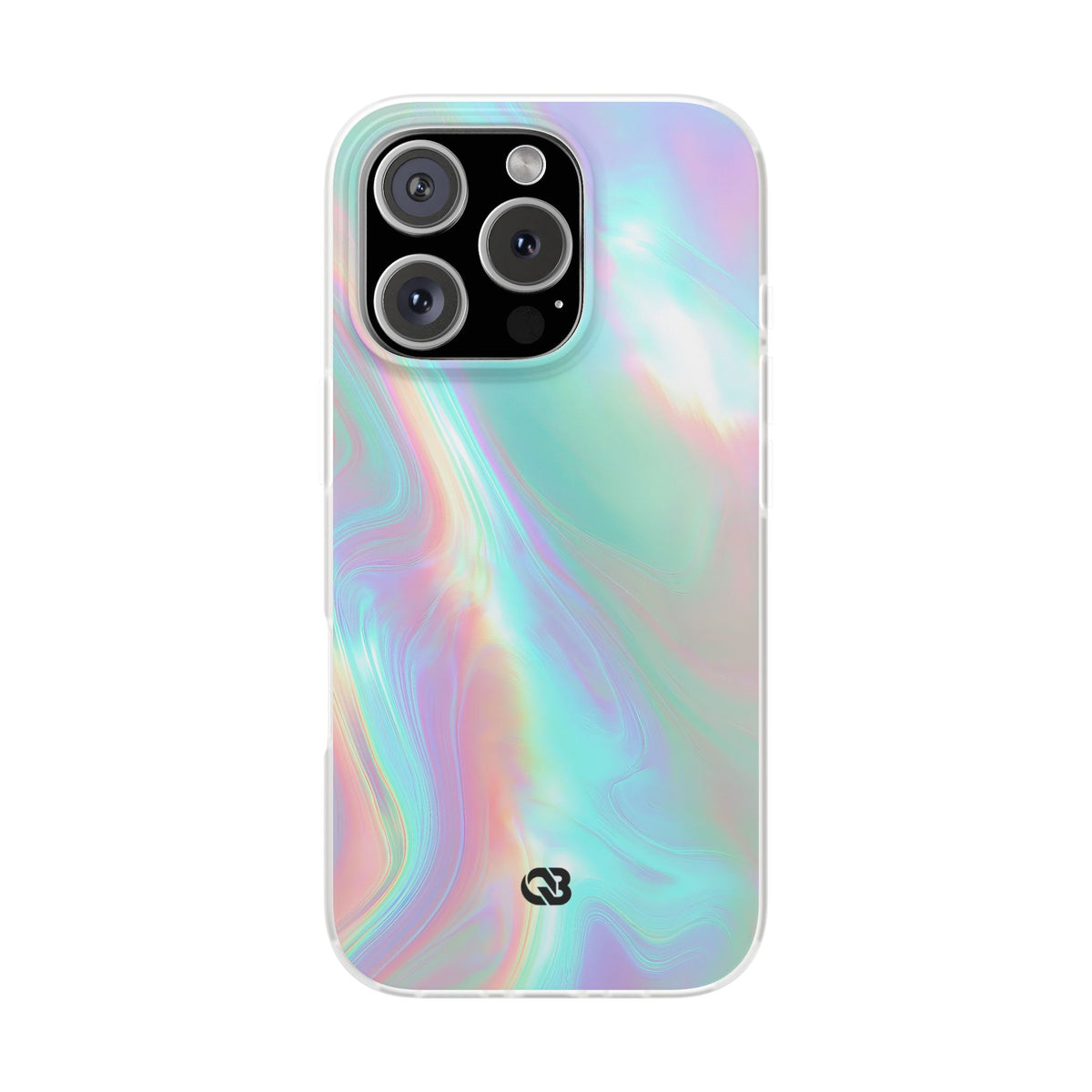Prismatic Liquid Light · Lite Phone Case for iPhone ·  Teal