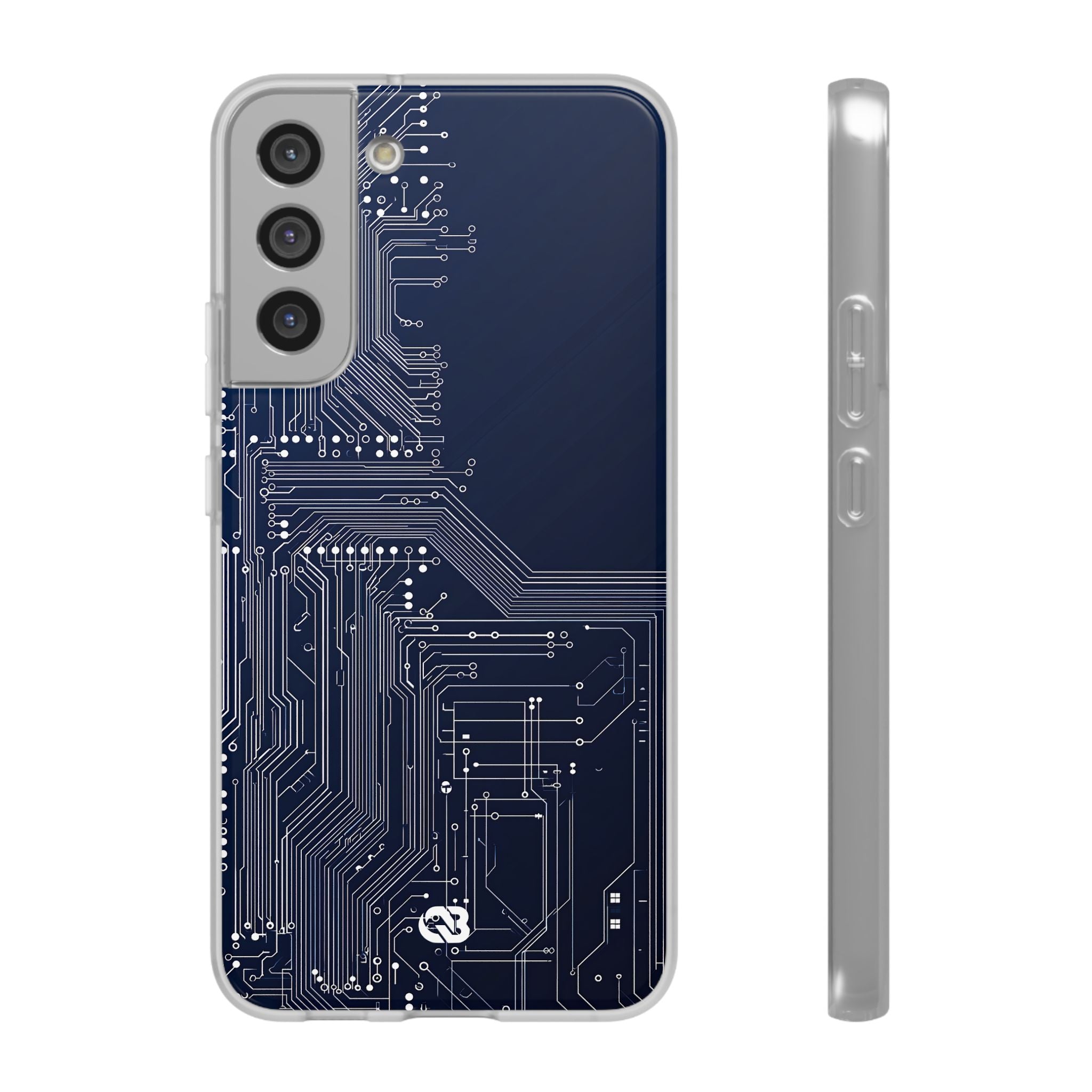 Blue Lite Phone Case for Samsung - Cobalt Data Stream