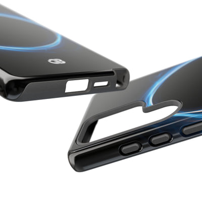 Luminous Corona · Tough Phone Case for Samsung · Blue