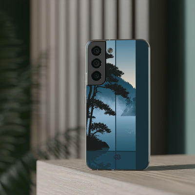 Blue Lite Phone Case for Samsung - Kyoto Mist Pine