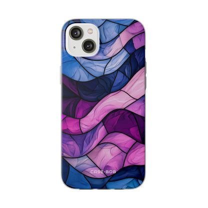 Wavelike Glow iPhone 14 Plus Cover - Blød