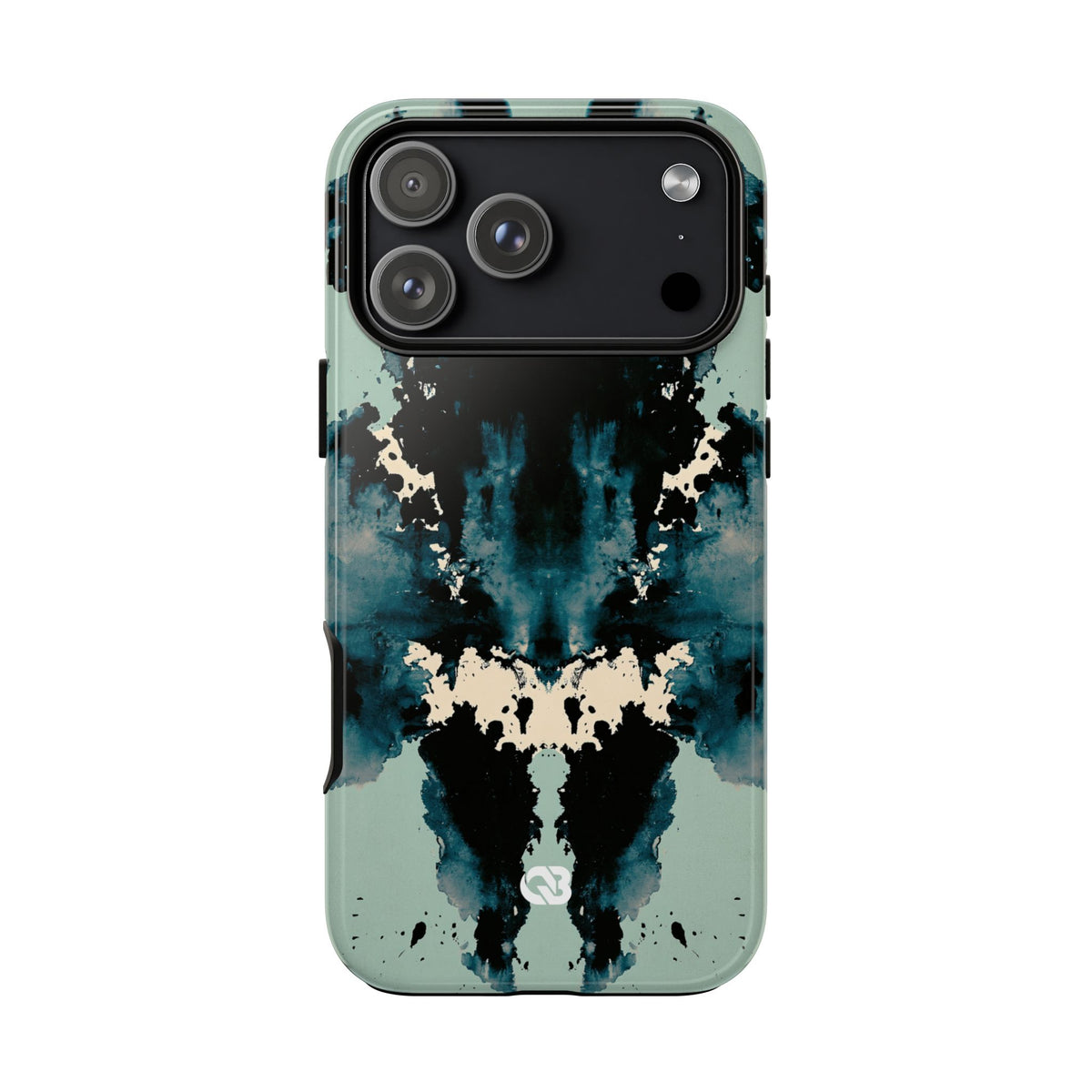 Rorschach Ink Void · Tough Phone Case for iPhone · Black