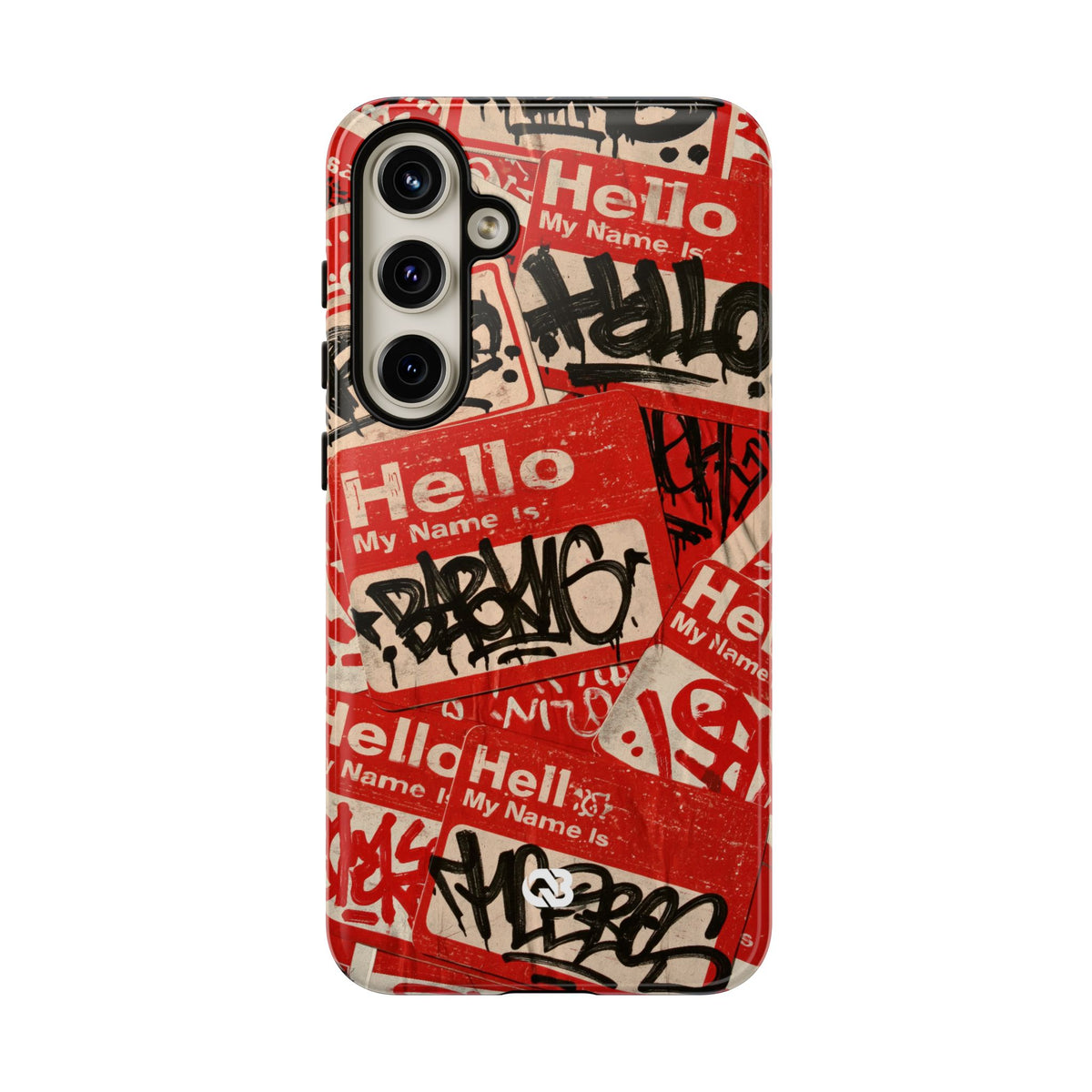 Slap Tag Collage · Tough Phone Case for Samsung · Red