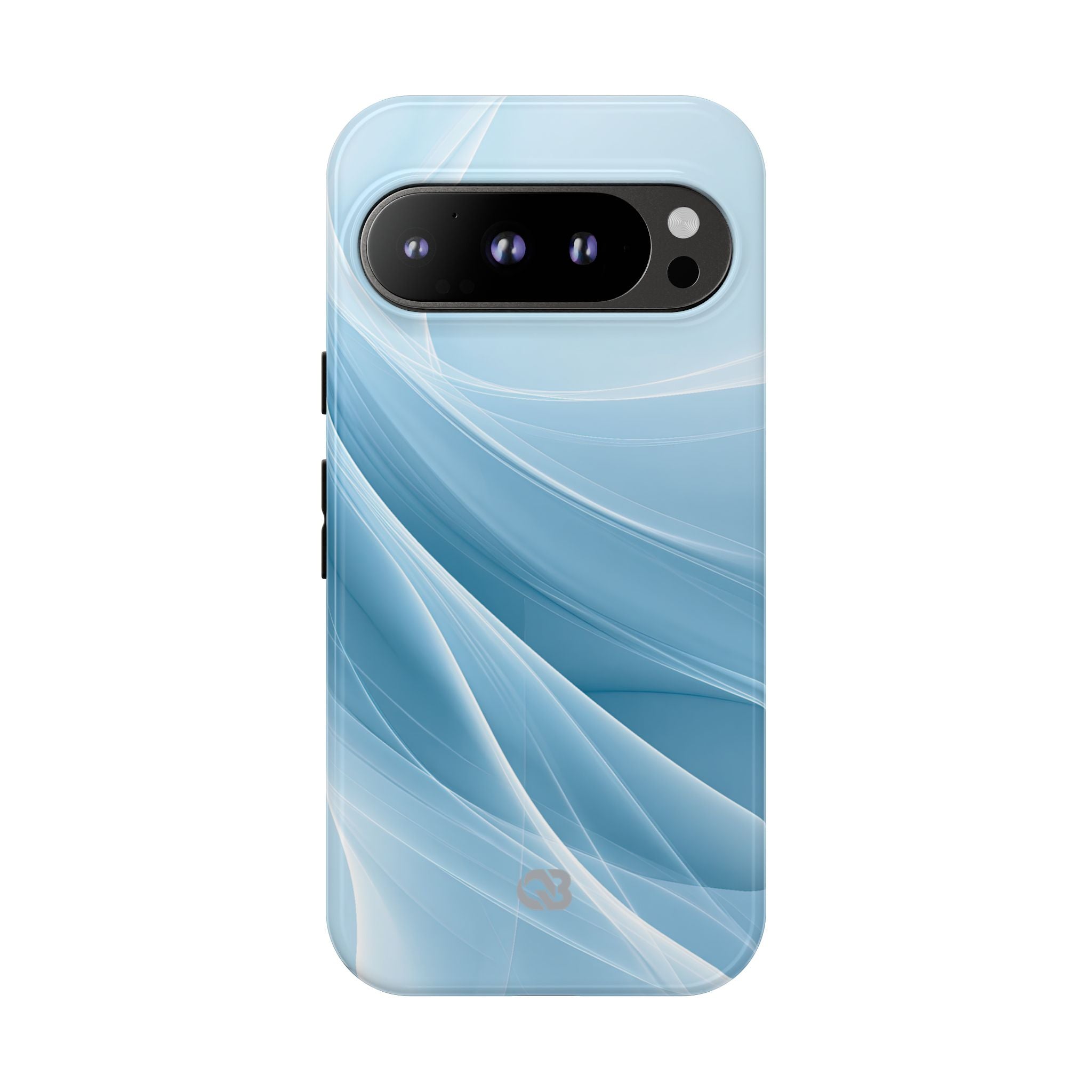 Blue Tough Phone Case for Google Pixel - Arctic Silk Drift