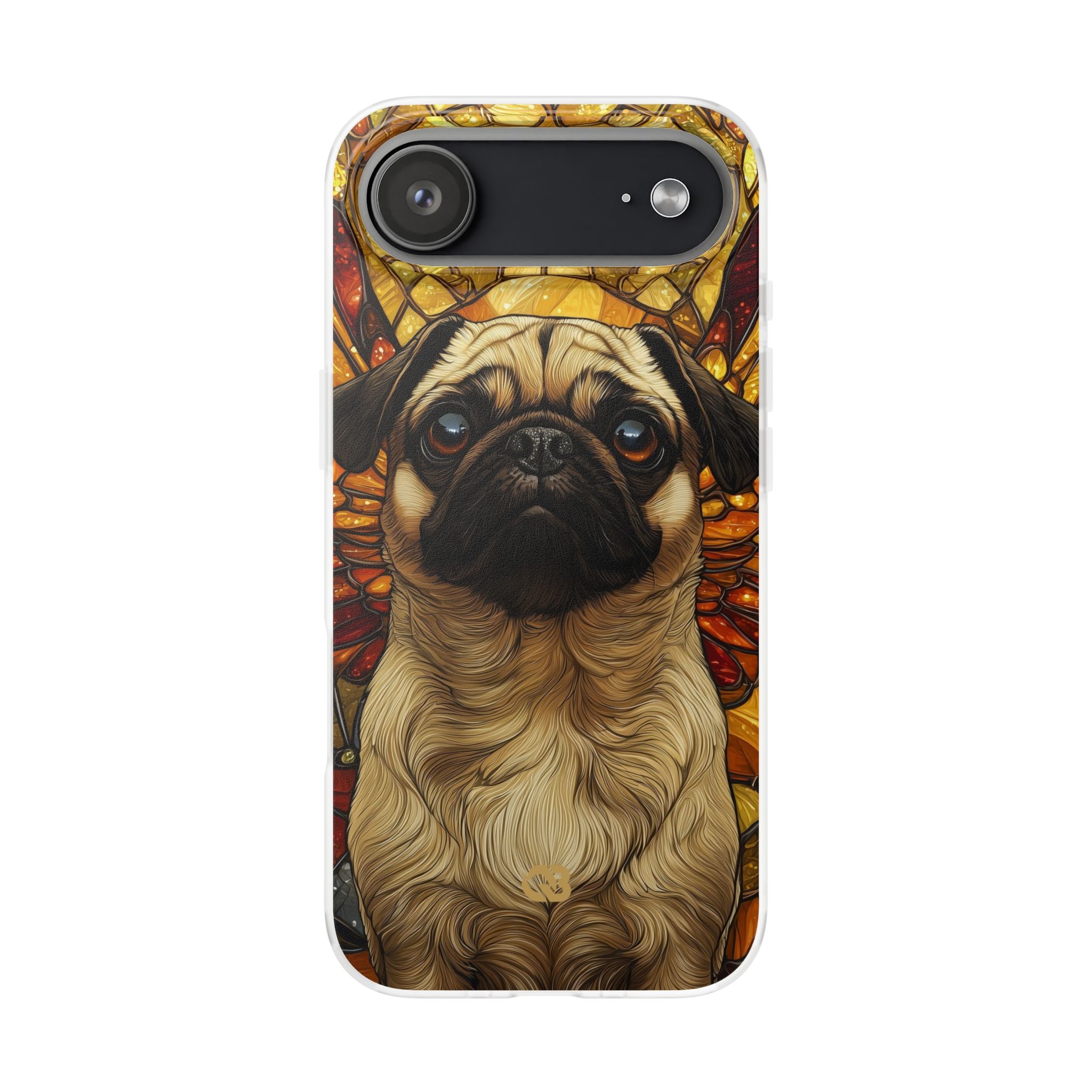Amber Pug Divinity · Soft Case for iPhone