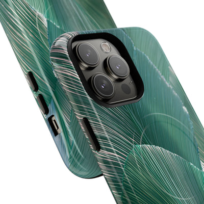 Translucent Fan Palm · Tough 2.0 Magnetic Phone Case for iPhone · Teal