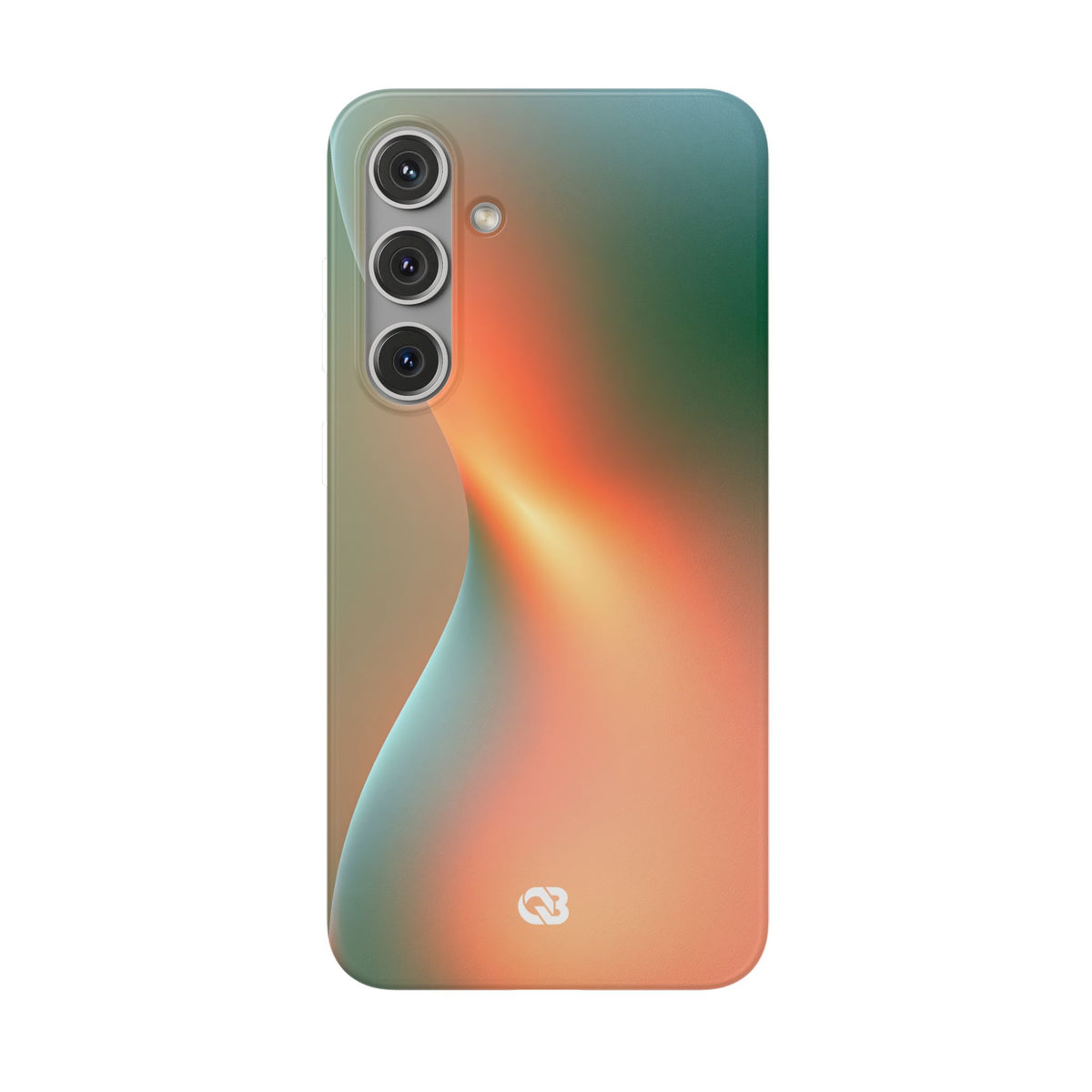 Radiant Contour · Lite Phone Case for Samsung · Orange