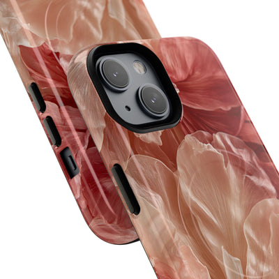 Blush Silk Bloom · Tough 2.0 Magnetic Phone Case for iPhone · Pink