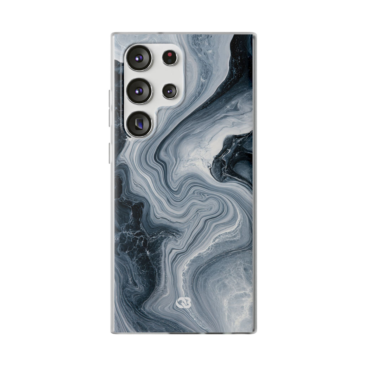 Suminagashi Ink Flow · Lite Phone Case for Samsung · Grey