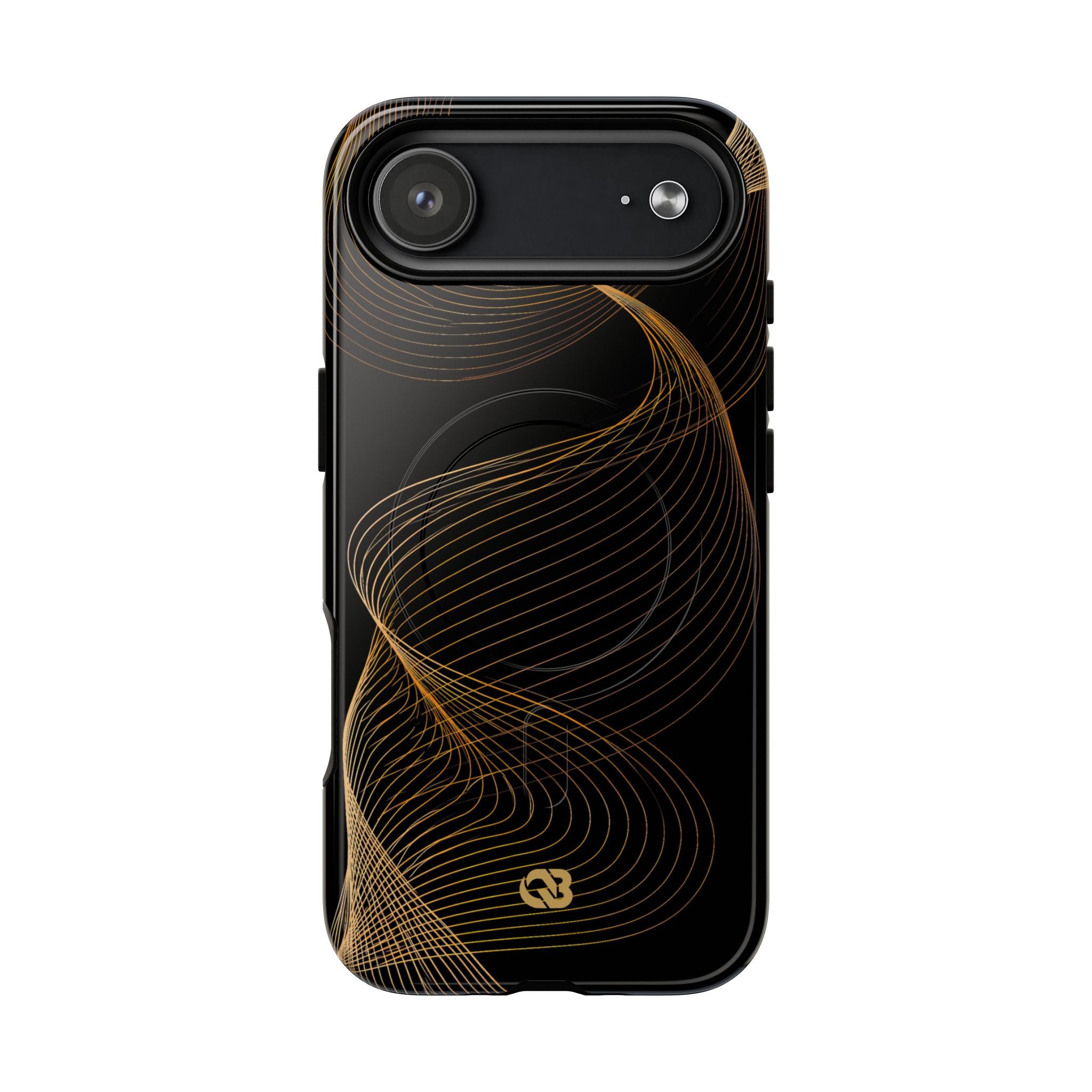 Gold Tough 2.0 Magsafe Phone Case for iPhone - Burnished Bronze Helix