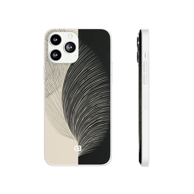 Minimal Frond Study · Lite Phone Case for iPhone ·  Black