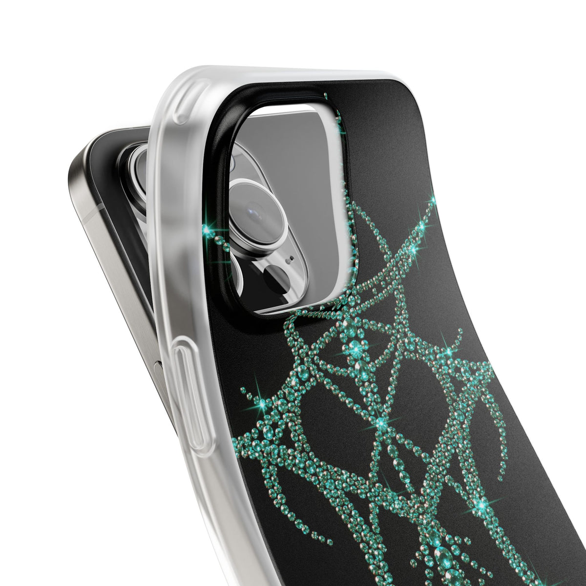 Teal Cyber Sigil · Lite Phone Case for iPhone ·  Teal