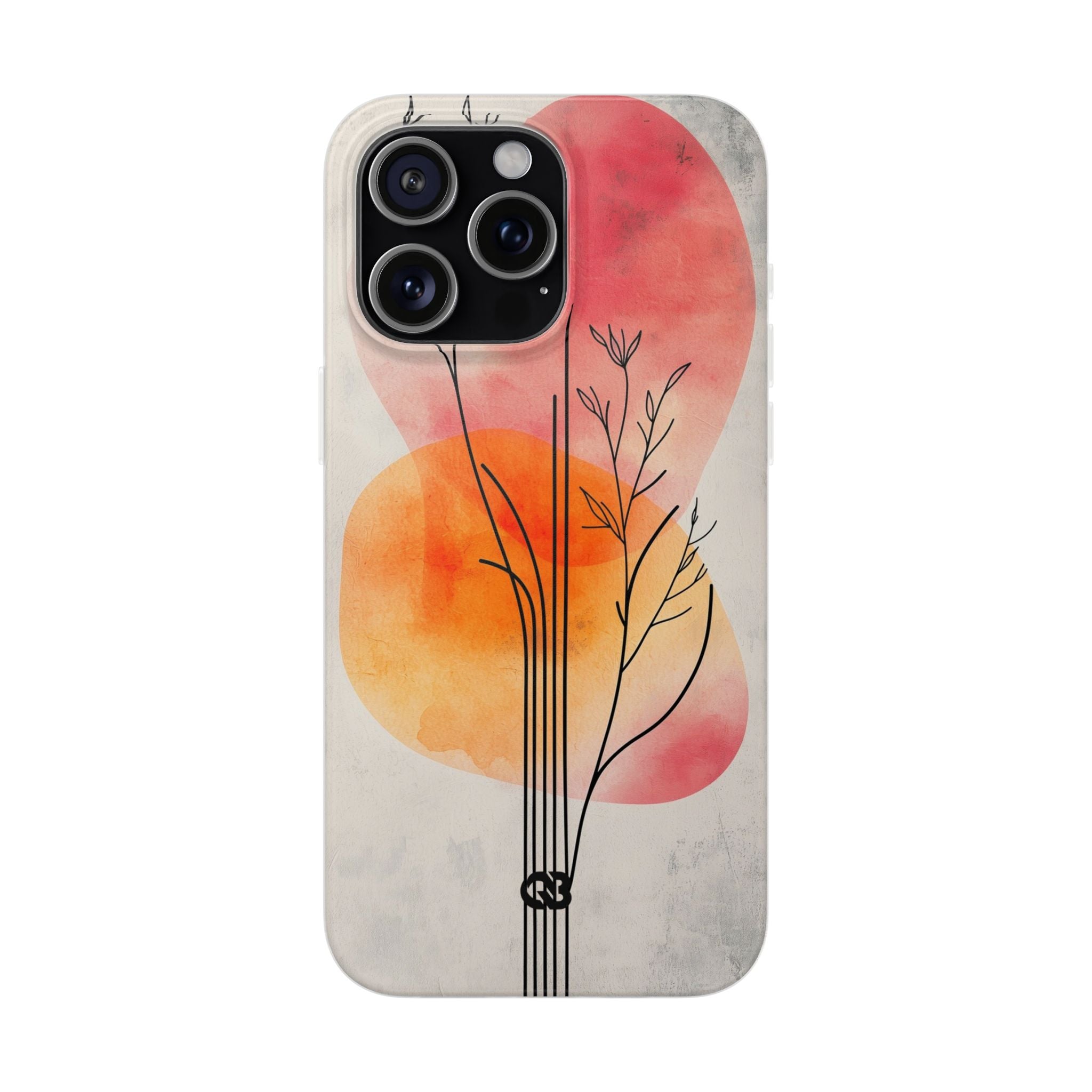 Crimson Bloom Lineage · Soft Phone Case for iPhone