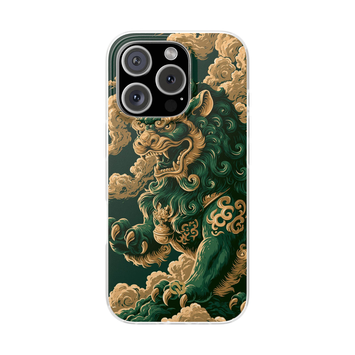 Imperial Guardian Lion · Lite Phone Case for iPhone ·  Green