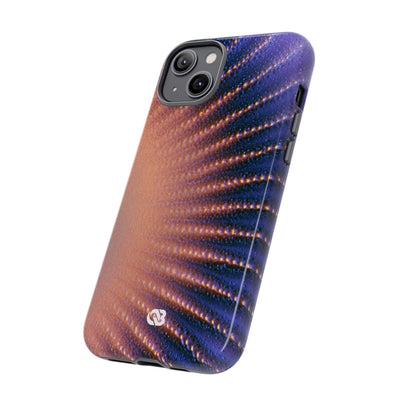 Luminous Aura Burst · Tough Phone Case for iPhone · Blue