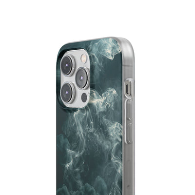 Luminescent Vapor Drift · Lite Phone Case for iPhone ·  Teal