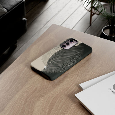 Minimal Frond Study · Tough Phone Case for Samsung · Black