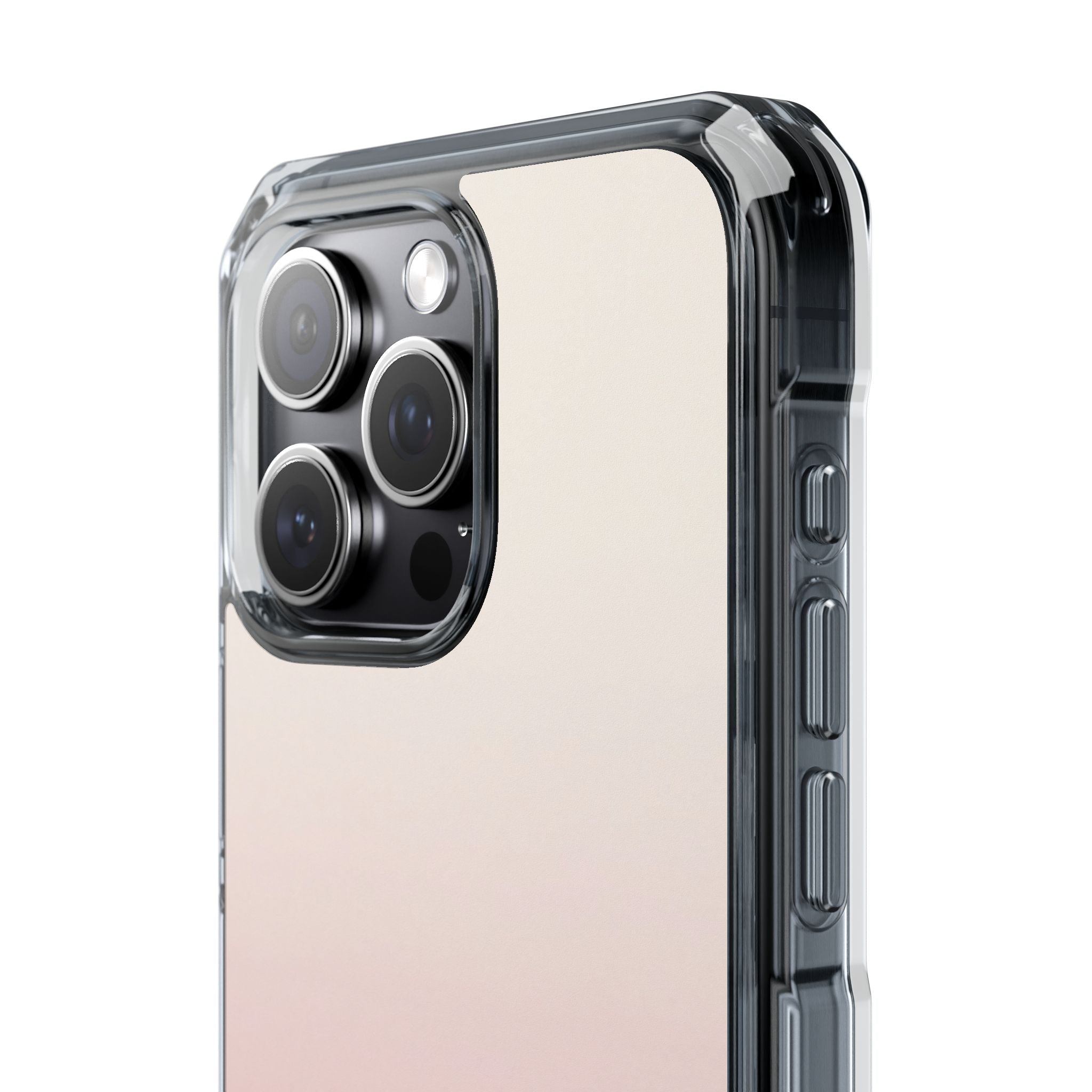 Pink Impact MagSafe Phone Case for iPhone - Frosted Blush Horizon