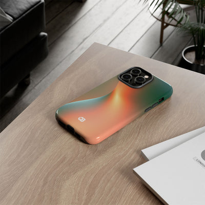 Radiant Contour · Tough Phone Case for iPhone · Orange