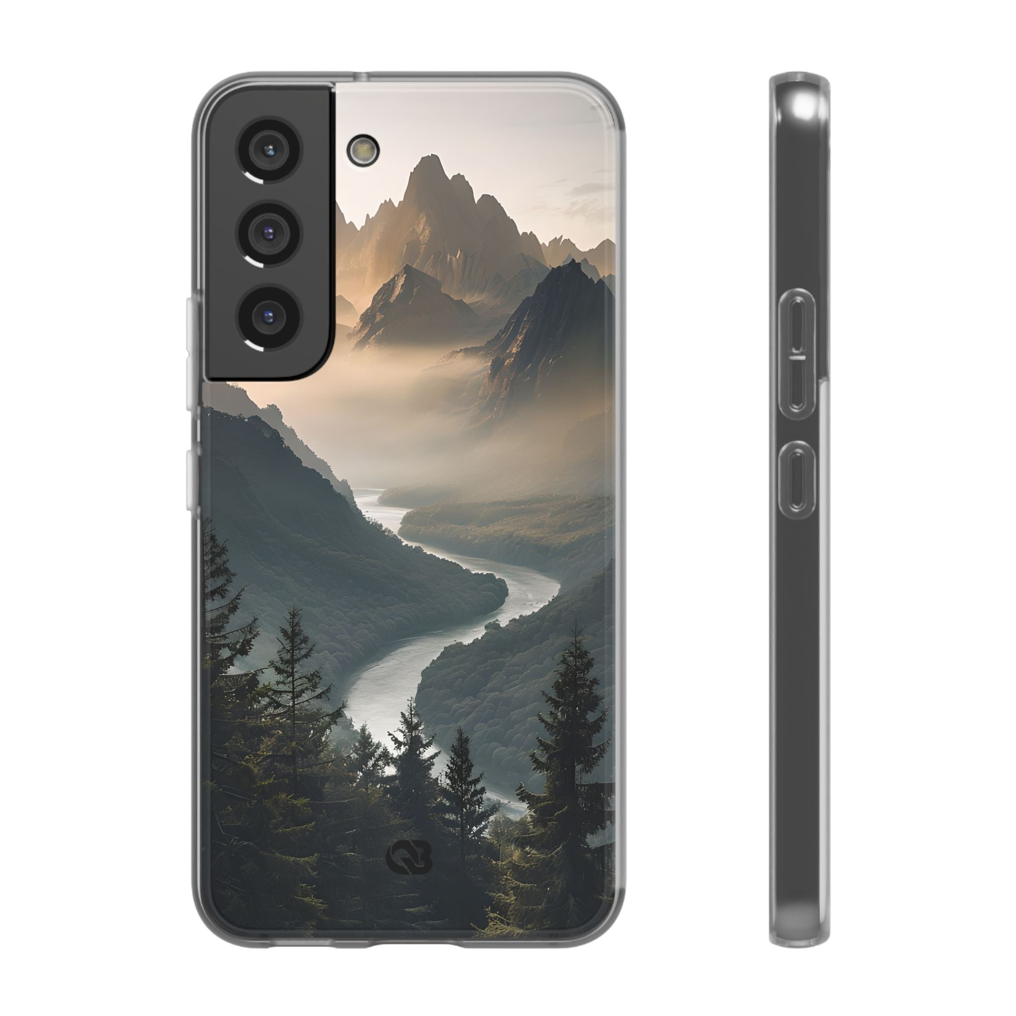 Golden Summit Valley · Soft Phone Case for Samsung
