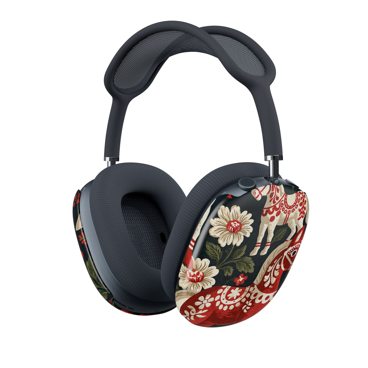 Nordic Dala Meadow · Hard Case for AirPods Max · Red