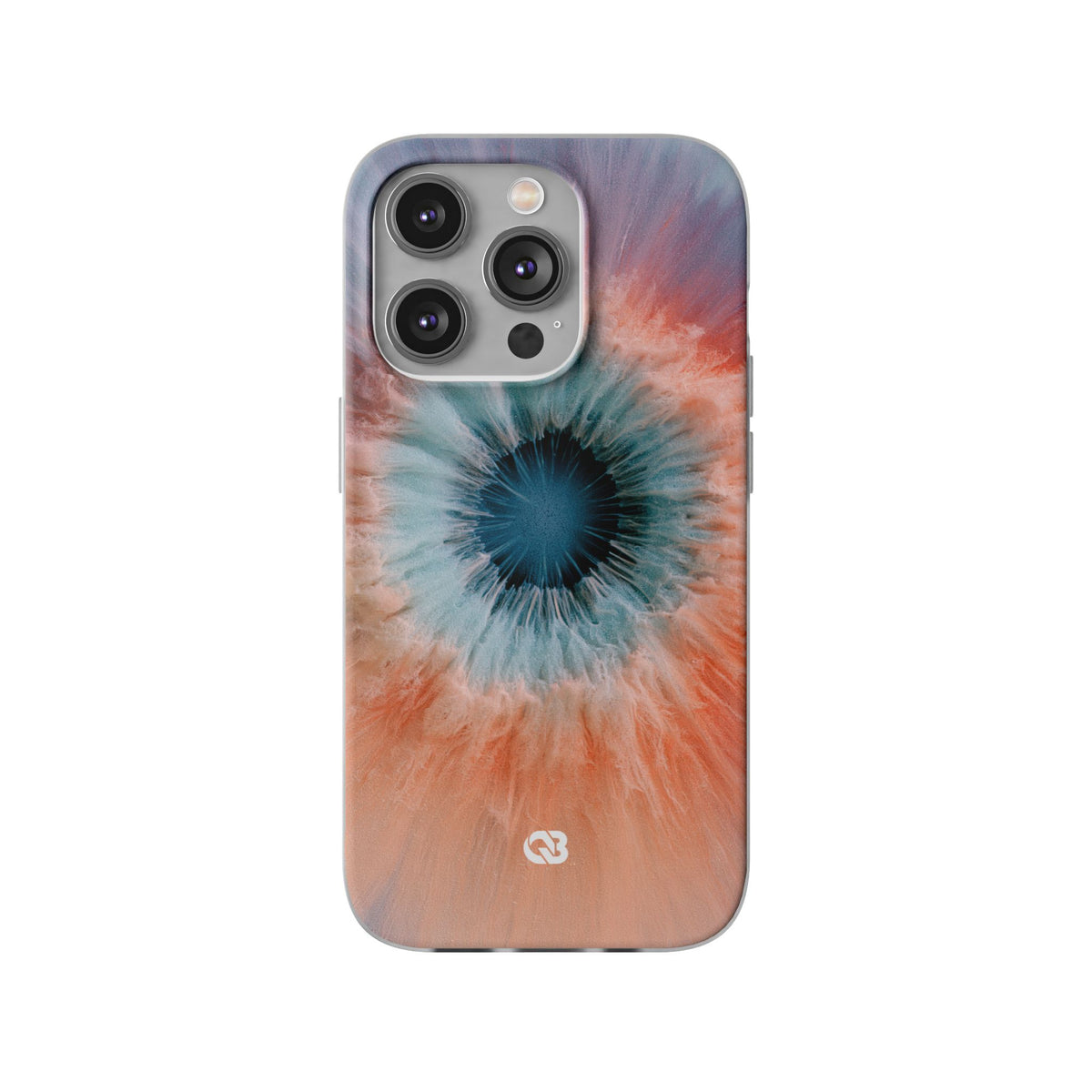 Radiant Aura Core · Lite Phone Case for iPhone ·  Orange