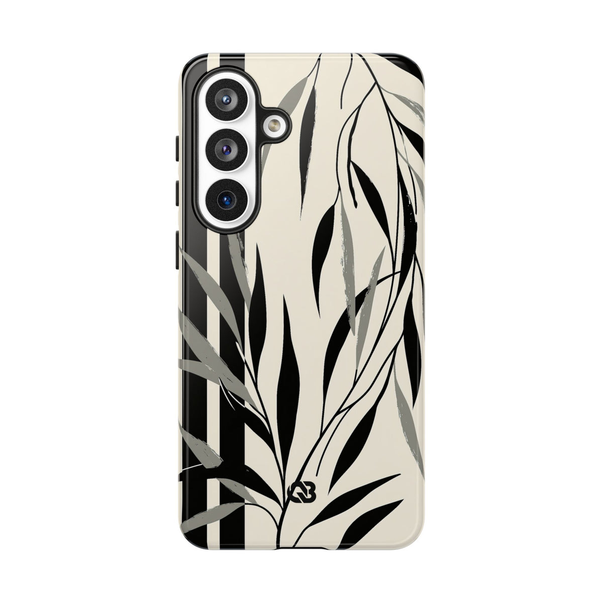 Linear Willow Study · Tough Phone Case for Samsung · Beige