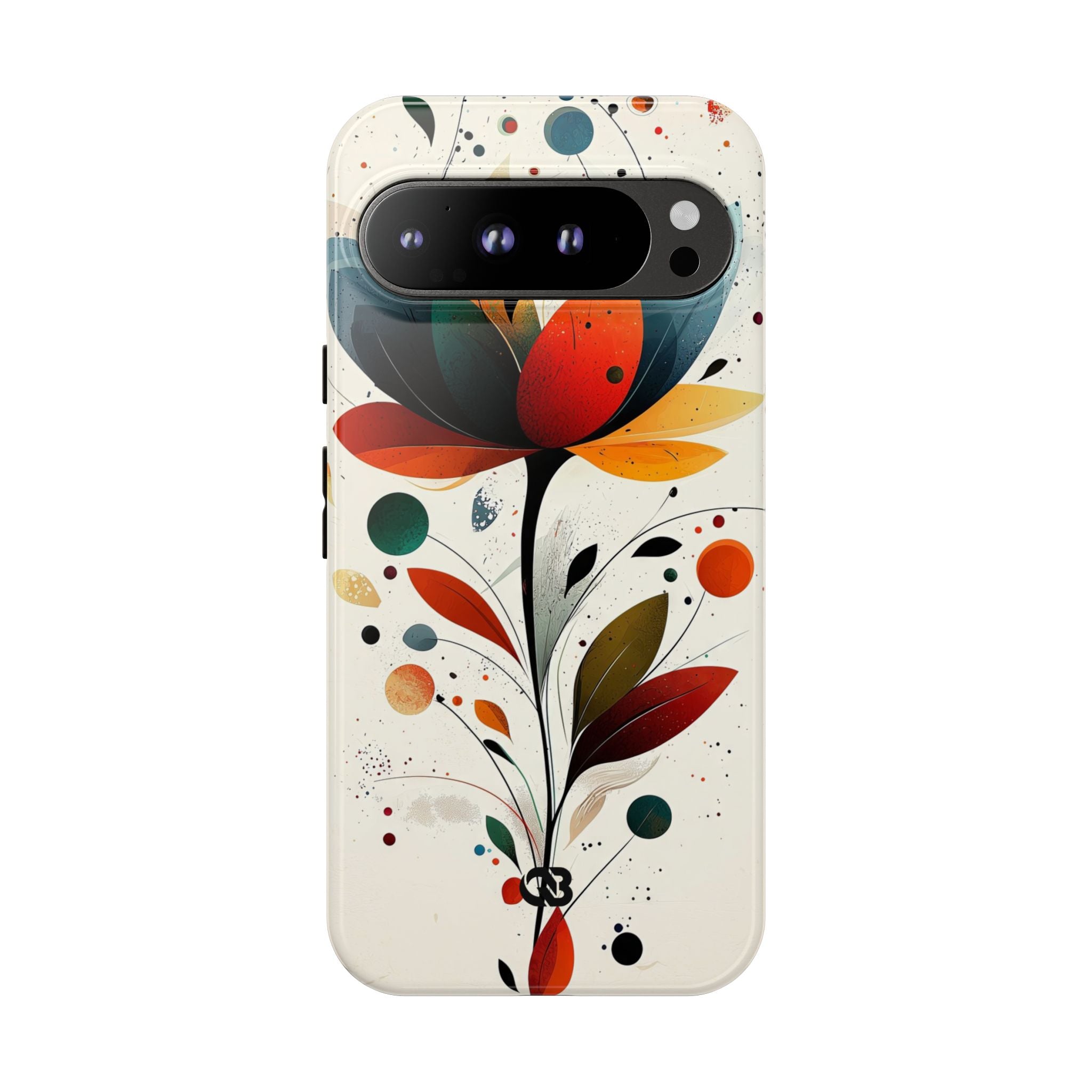 Burnt Petal Abstract · Tough Phone Case for Google Pixel