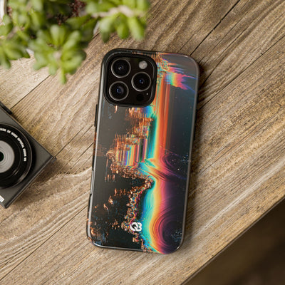 Prismatic Circuit · Tough Phone Case for iPhone · Black
