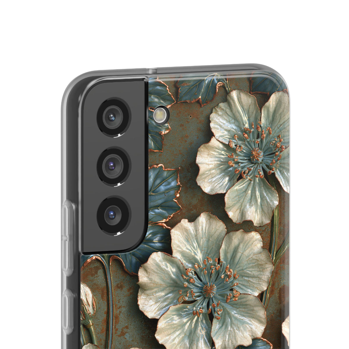 Gilded Blossom Reverie · Lite Phone Case for Samsung · Teal