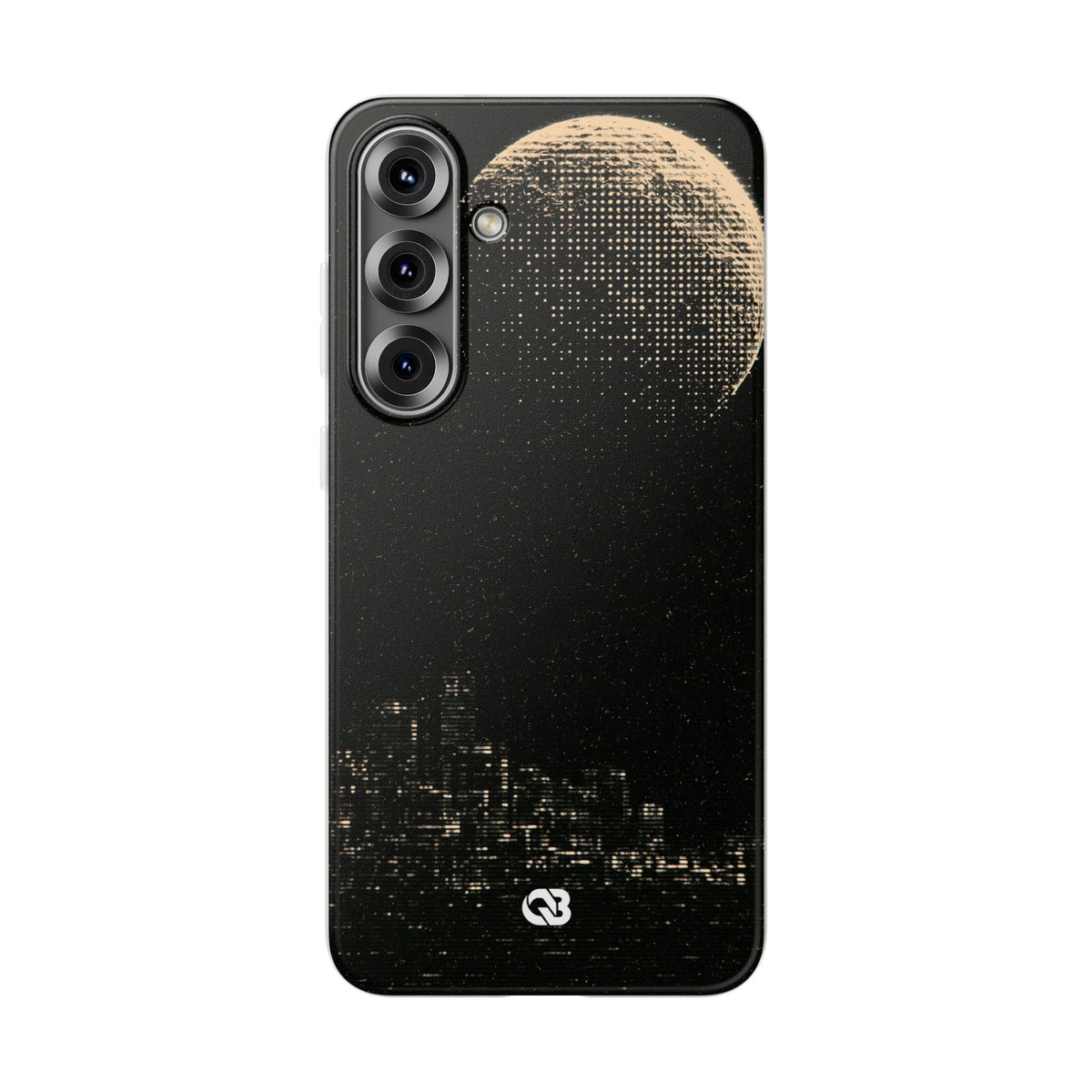 Lunar Metropolis Nocturne · Lite Phone Case for Samsung · Black