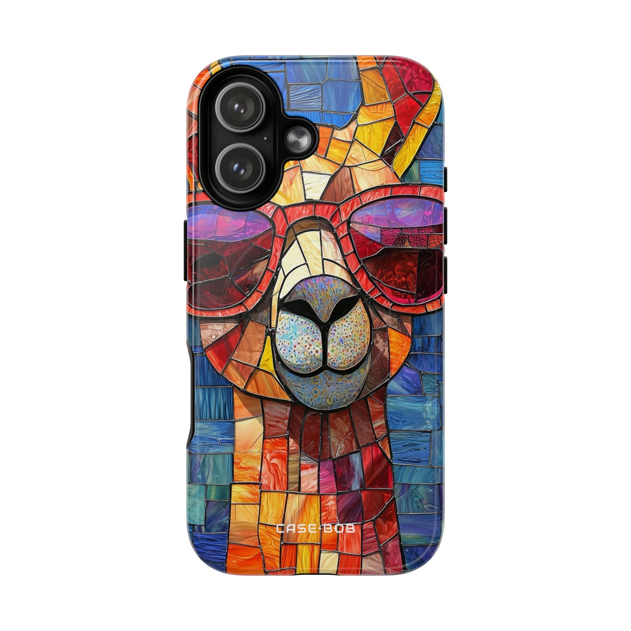 Llama Glow iPhone 17 Case - Tough+ - CASE•BOB