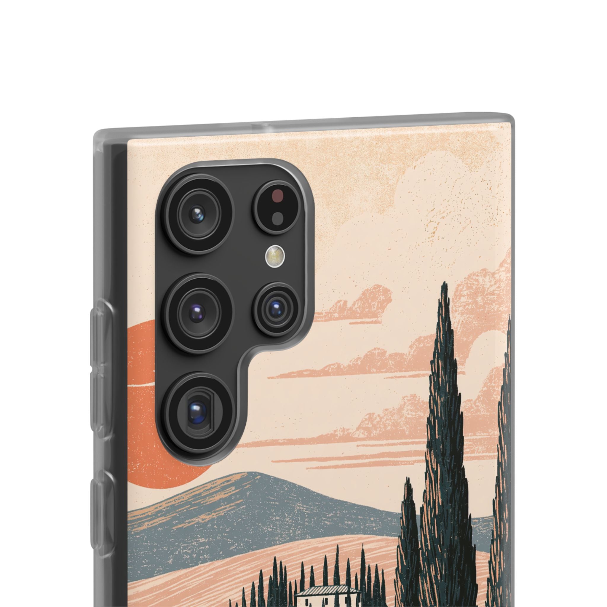 Orange Lite Phone Case for Samsung - Terracotta Ridge Trail