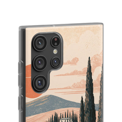 Orange Lite Phone Case for Samsung - Terracotta Ridge Trail
