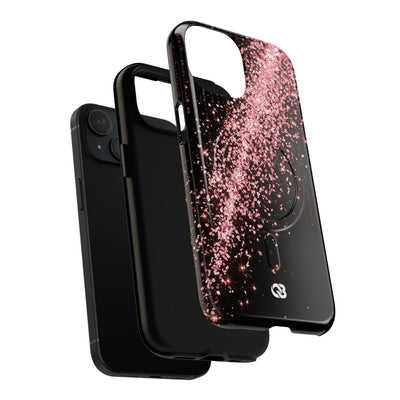 Rose Digital Cascade · Tough 2.0 Magnetic Phone Case for iPhone · Pink