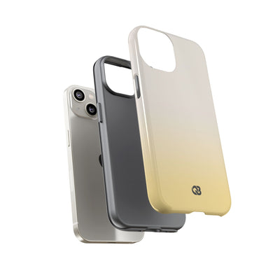 Yellow Tough Phone Case for iPhone - Bleached Citron Haze