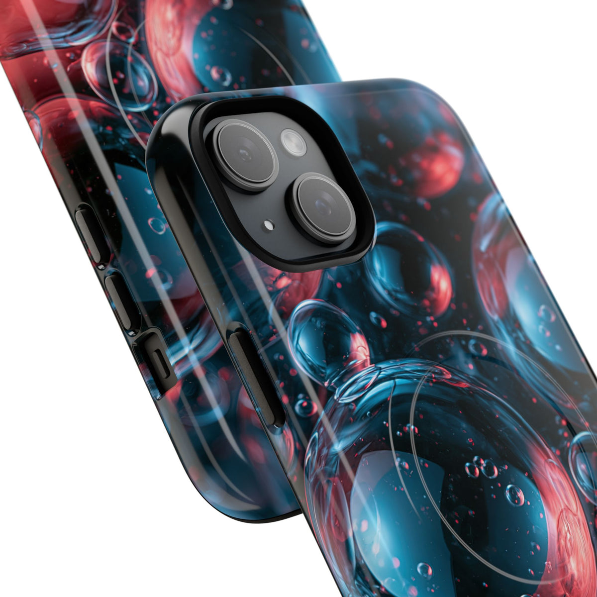 Aqua Gel Spheres · Tough 2.0 Magnetic Phone Case for iPhone · Blue
