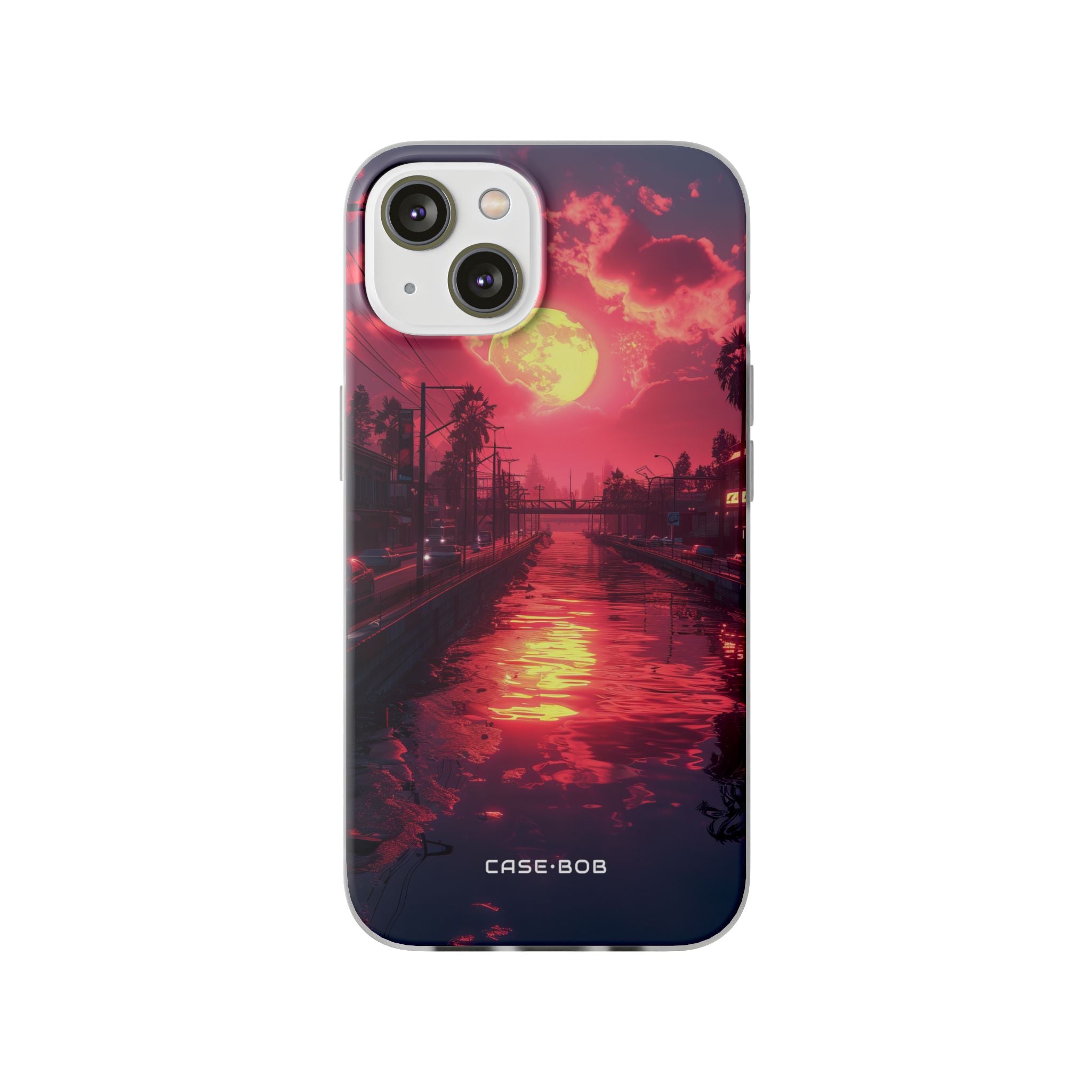 Leuchtendes Mondlicht iPhone 14 Case - Soft
