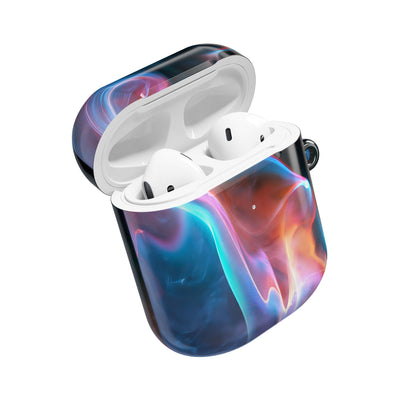 Neon Waveform · Hard Case for AirPods & AirPods Pro · Black