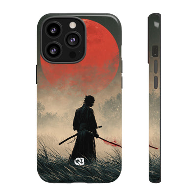 Crimson Moon Ronin · Tough Phone Case for iPhone · Red