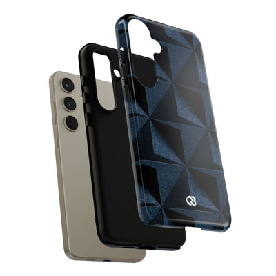 Faceted Slate · Tough Phone Case for Samsung · Blue