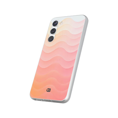 Blush Horizon Waves · Lite Phone Case for Samsung · Pink