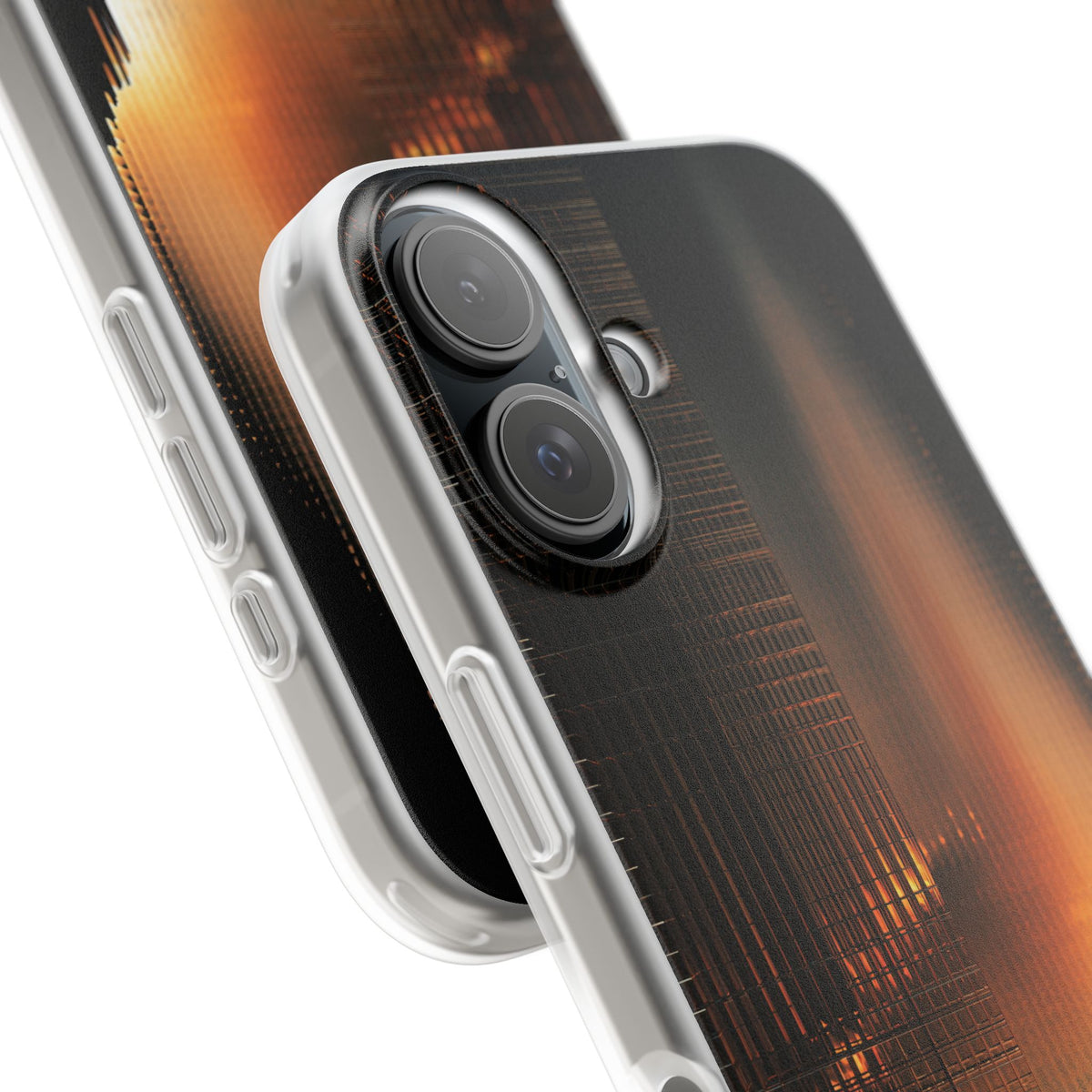 Luminous Grid · Lite Phone Case for iPhone ·  Black
