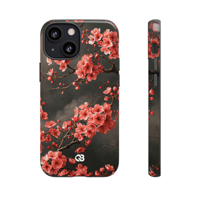 Dark Sakura Nocturne · Tough Phone Case for iPhone · Black